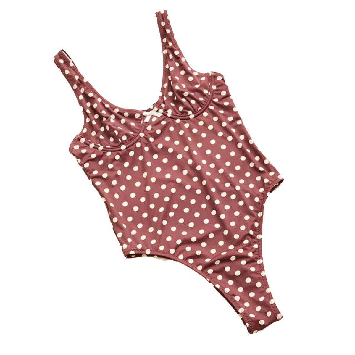 Rhythm Dotti Underwire One-Piece Women's Swimsuit - Cafe