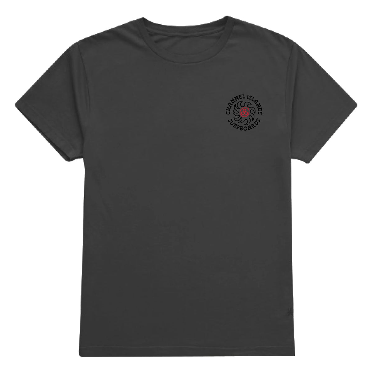Channel Islands Shine Men's S/S T-Shirt - Charcoal
