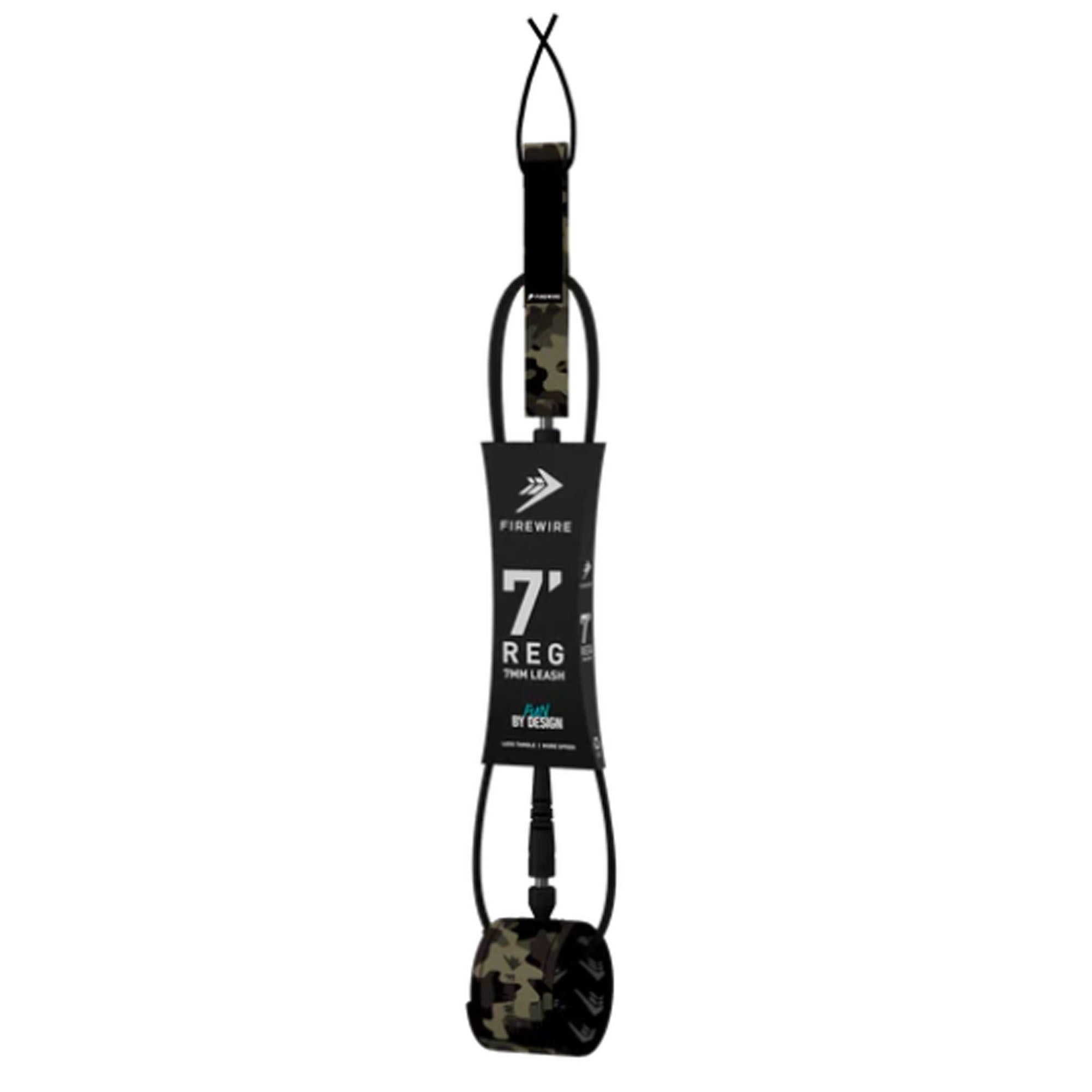 Firewire All Day Surfboard Leash - 7'/Camo