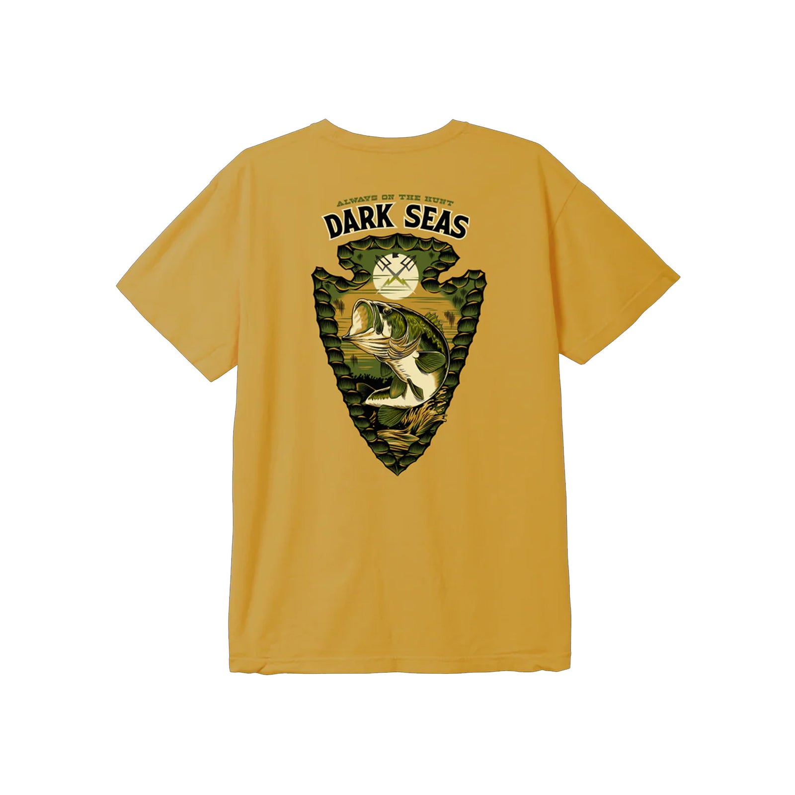 Dark Seas Camp Arrowhead Pigment Men's S/S T-Shirt - Arrowhead