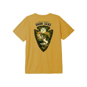 Dark Seas Camp Arrowhead Pigment Men's S/S T-Shirt - Arrowhead