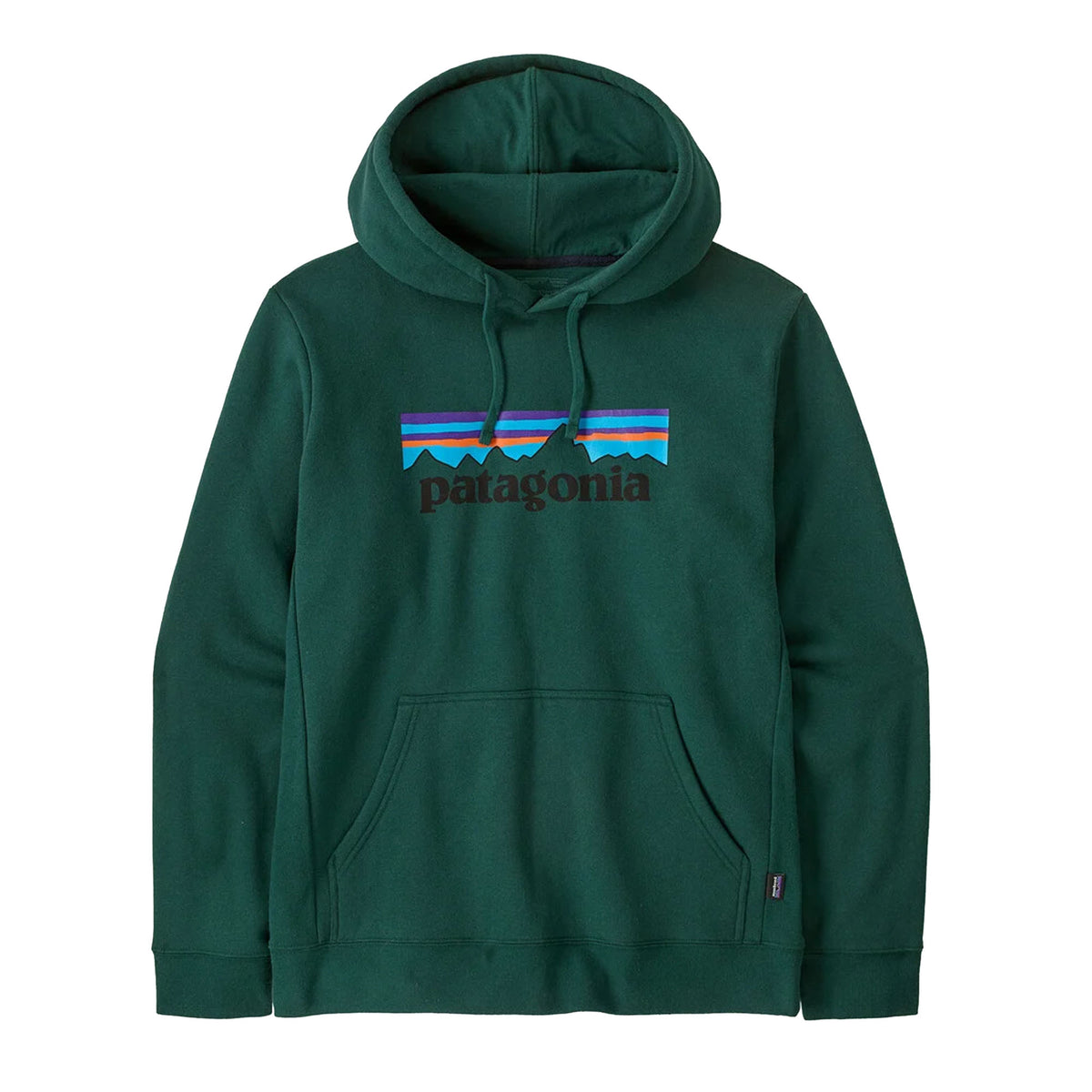 Patagonia P-6 Logo Uprisal Men's L/S Hoodie - Cascade Green