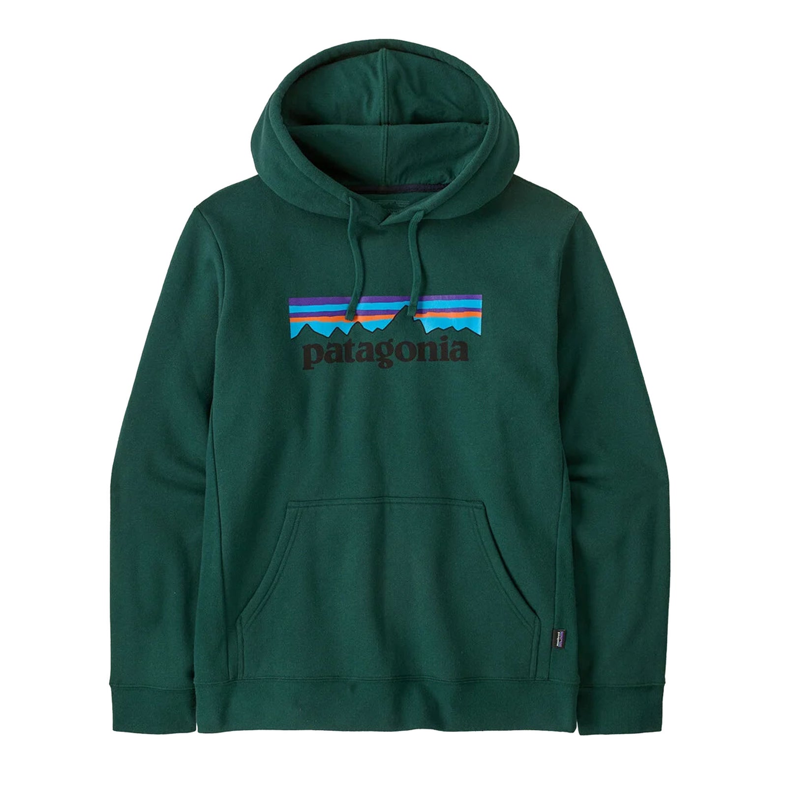 Patagonia P-6 Logo Uprisal Men's L/S Hoodie - Cascade Green