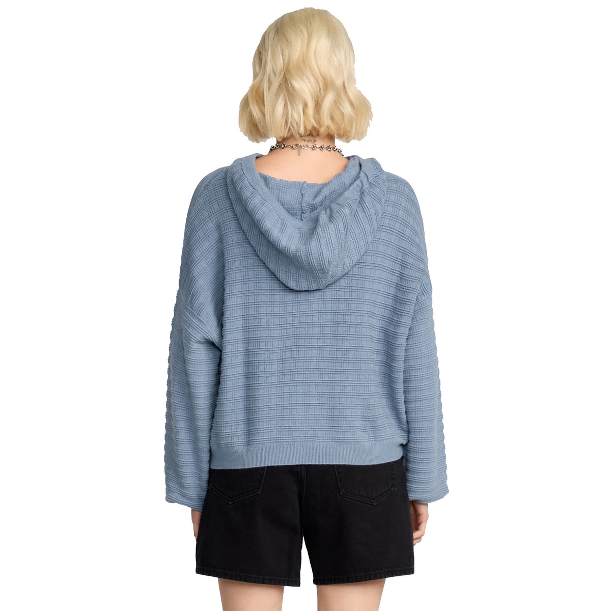 Volcom Gurrl Gang Women's L/S Sweater - Carolina Blue