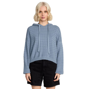 Volcom Gurrl Gang Women's L/S Sweater - Carolina Blue