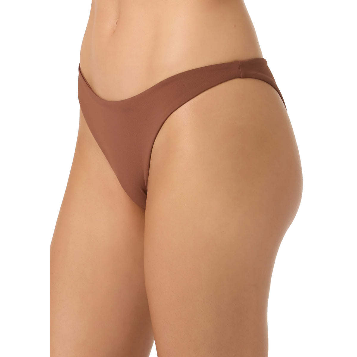O'Neill Saltwater Solids Flamenco Cheeky Women's Bottoms - Coconut Brown