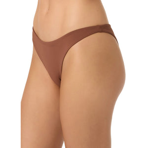 O'Neill Saltwater Solids Flamenco Cheeky Women's Bottoms - Coconut Brown