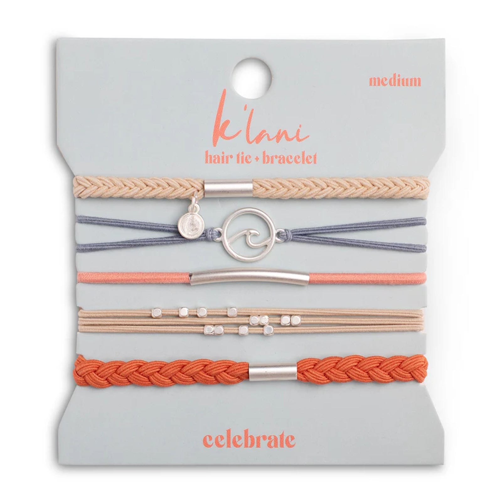 K'lani Hair + Wrist Band - Celebrate