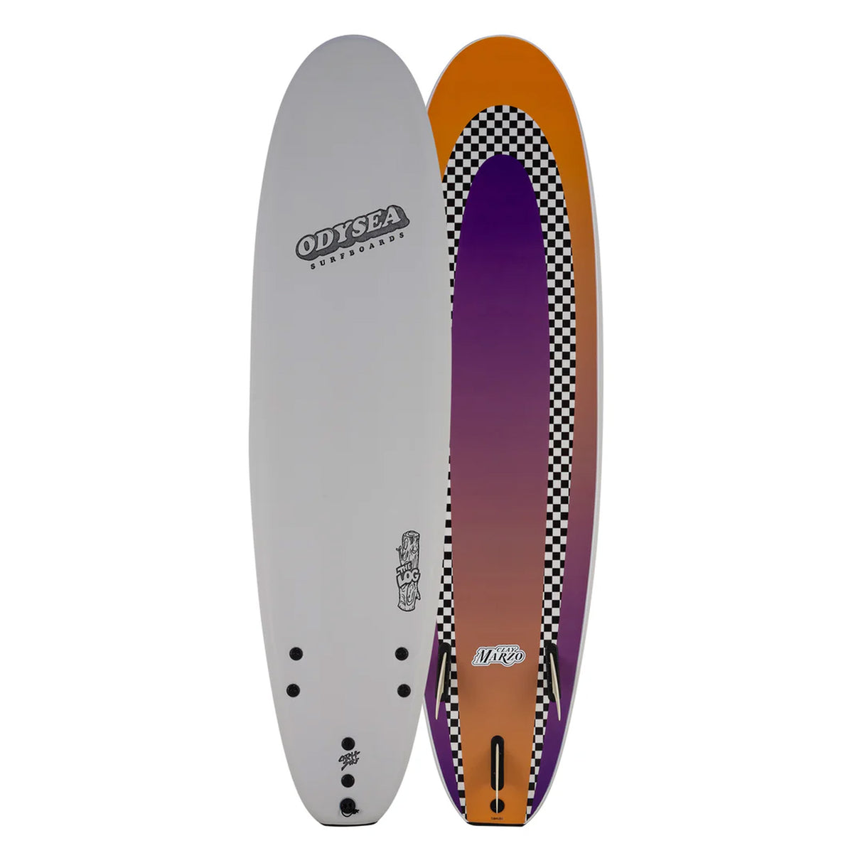 Catch Surf Log Clay Marzo PRO 7'0 Soft Surfboard - Cool Grey