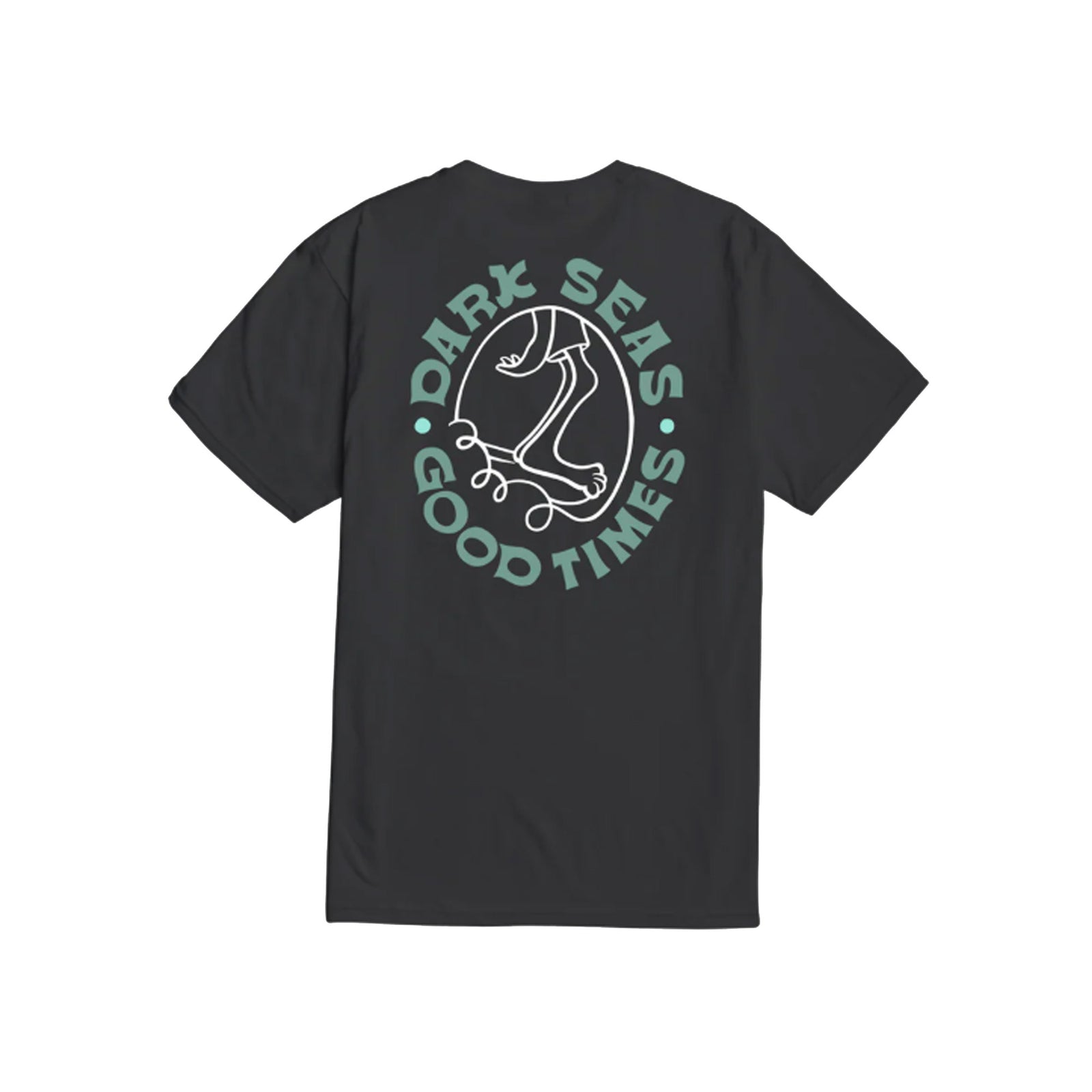 Dark Seas Nose Rider Premium S/S T-Shirt - Charcoal