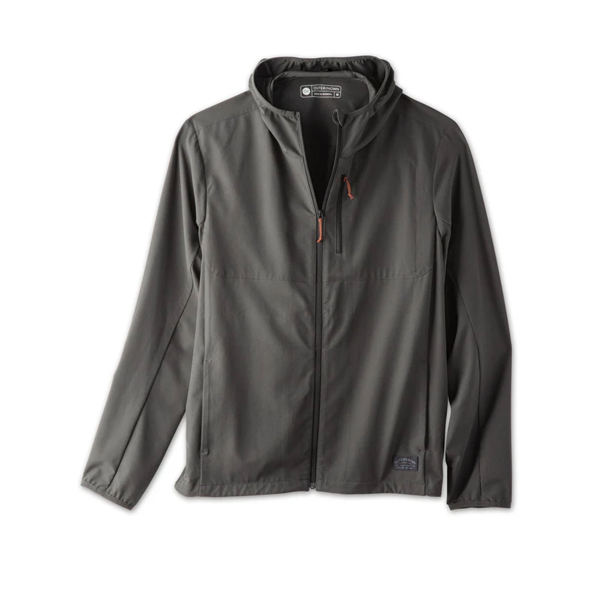 Outerknown The Alta Windbreaker Men's Jacket - Charcoal
