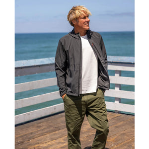Outerknown The Alta Windbreaker Men's Jacket - Charcoal