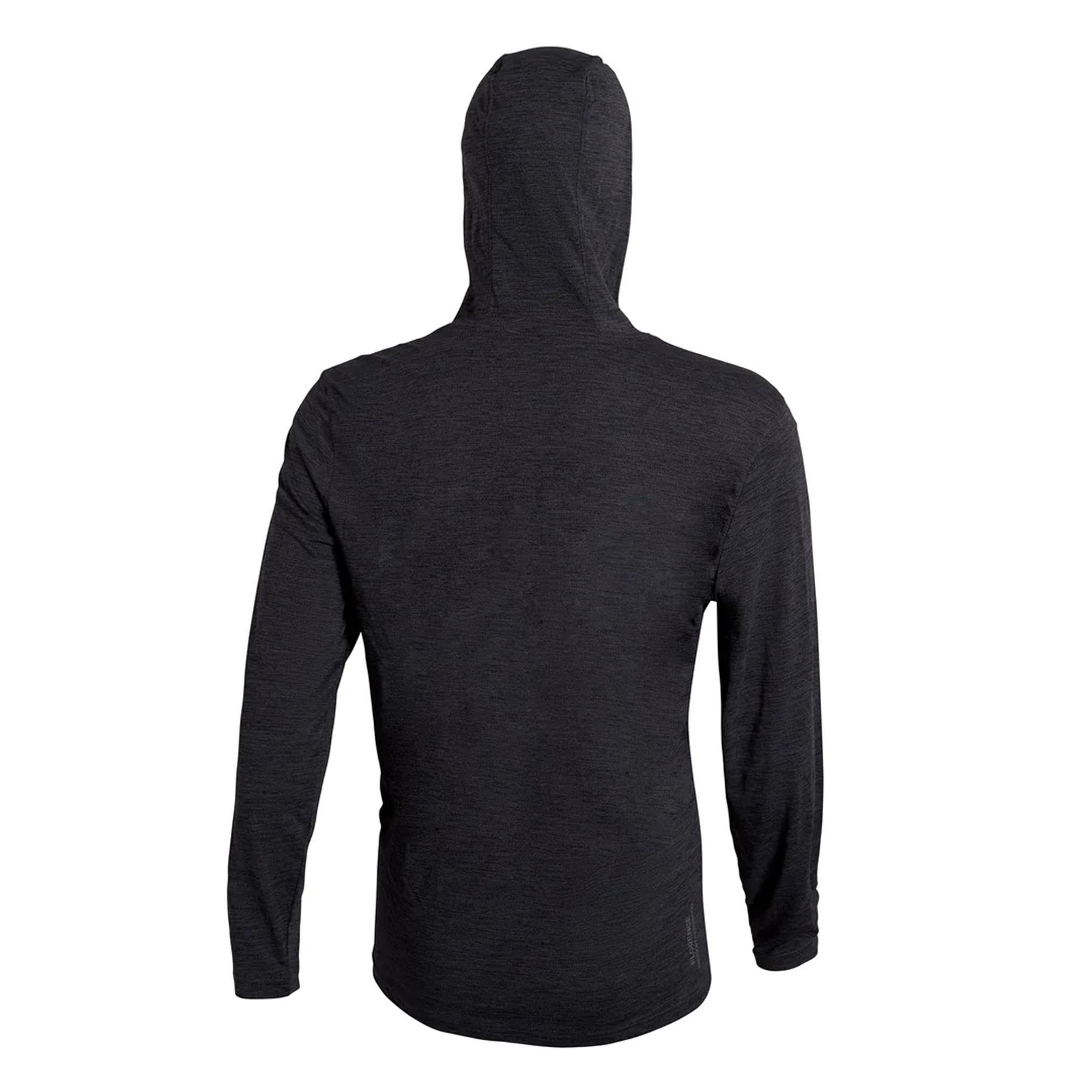 Florence Marine X Airtex Hooded Men's L/S Sun Shirt - Heather Charcoal
