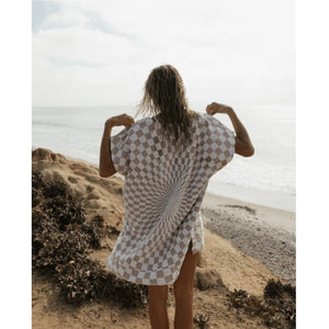 Sand Cloud Checkster Women's Cover Up - Checkered
