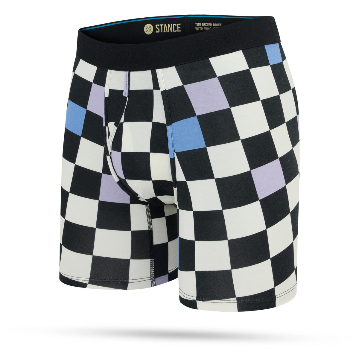 Stance Chef Check Butter Blend Men's Boxer Briefs - Black