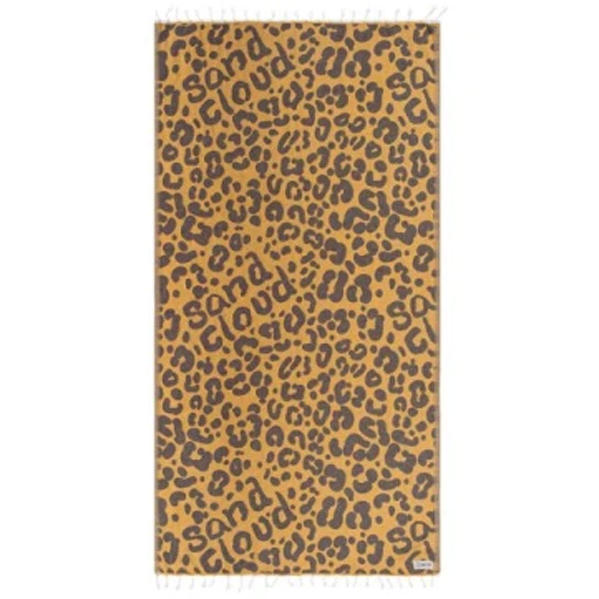Sand Cloud Cheetah Towel - Yellow