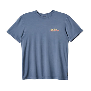 Quiksilver Peaceful Livin Classic Men's S/S T-Shirt - China Blue