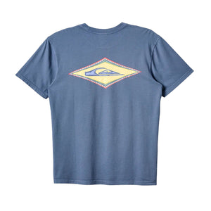 Quiksilver Peaceful Livin Classic Men's S/S T-Shirt - China Blue