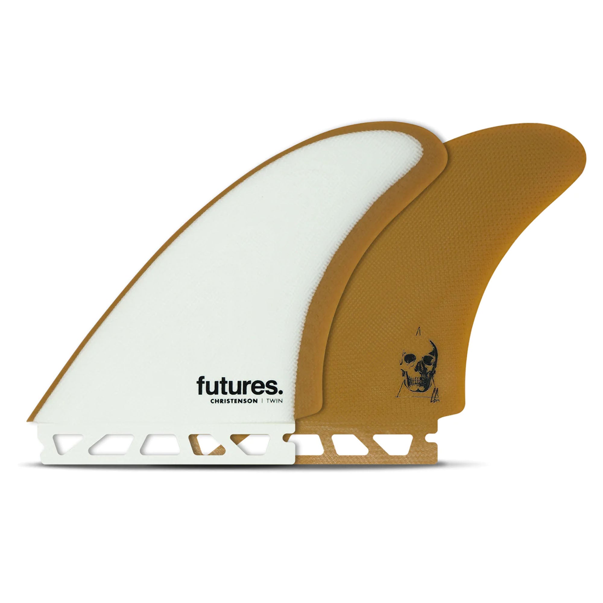 Futures Christenson Twin Surfboard Fins - Brown - Surf Station Store