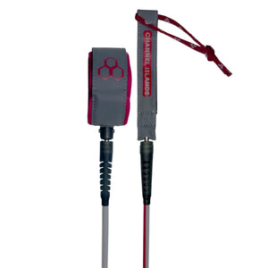 Channel Islands Dane Reynolds Everyday Surfboard Leash - 6' x 1/4"/Pinot Noir
