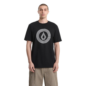 Volcom Circle Split Men's S/S T-Shirt - Black