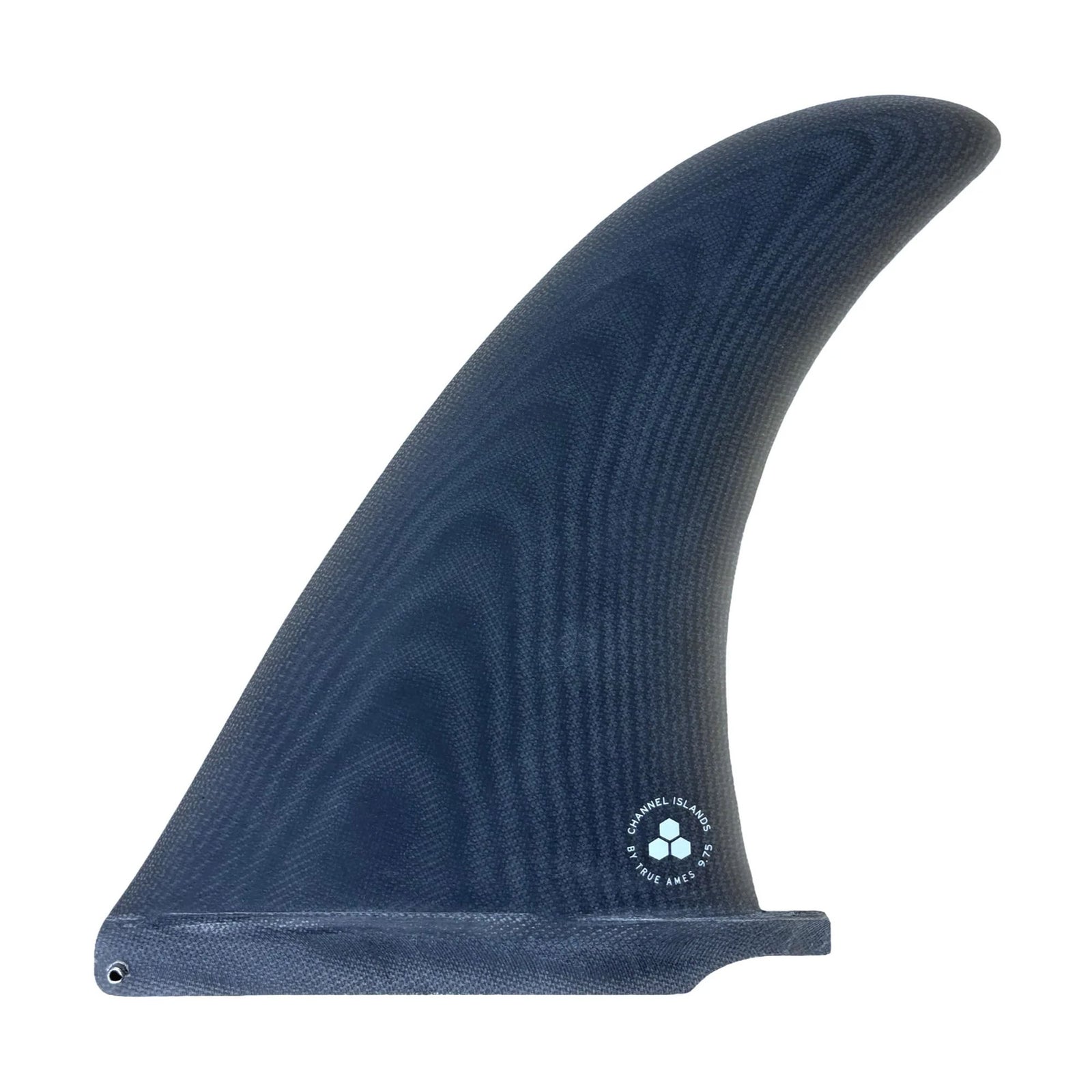 True Ames Channel Islands Noserider Longboard Fin - 10.25"/Smoke