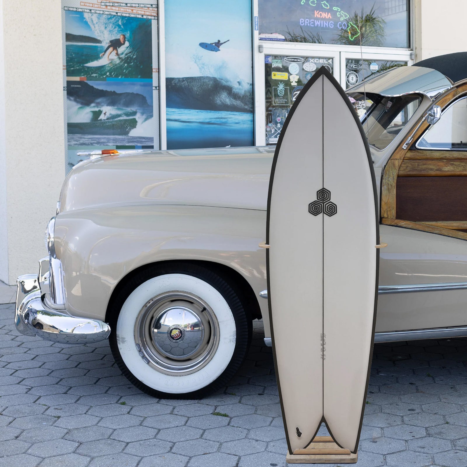 Channel Islands Feb's Fish PU/Poly 5'5 Surfboard - Futures