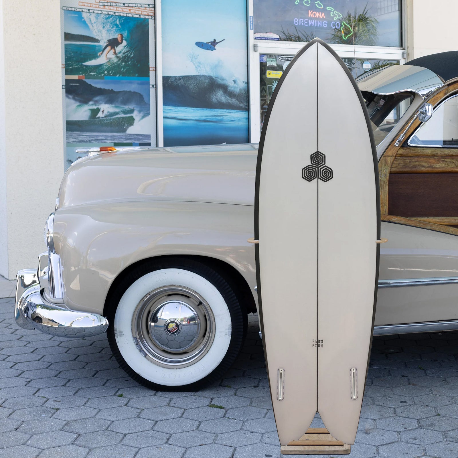 Channel Islands Feb's Fish PU/Poly 5'9 Surfboard - Futures