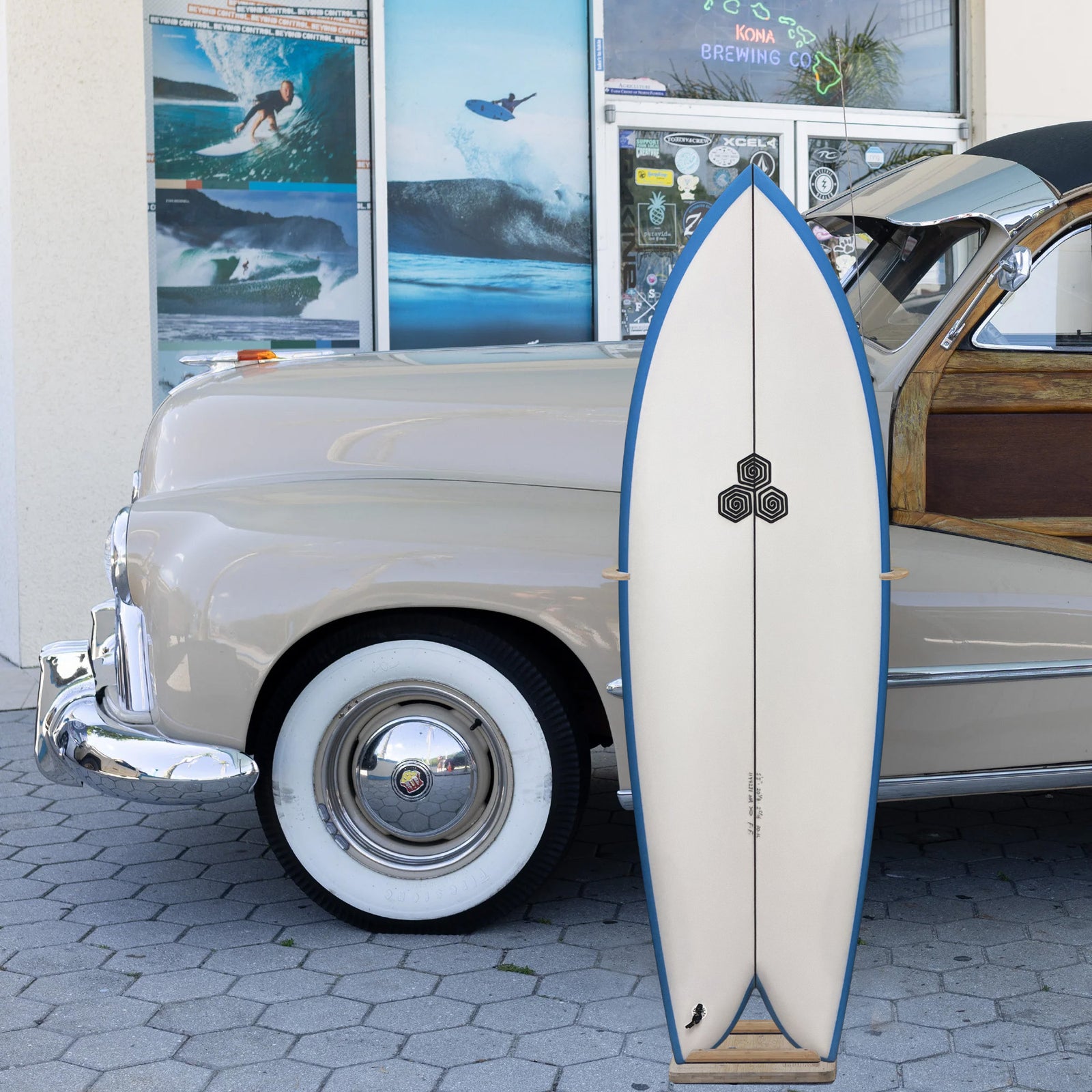 Channel Islands Feb's Fish PU/Poly 5'5 Surfboard - FCS II