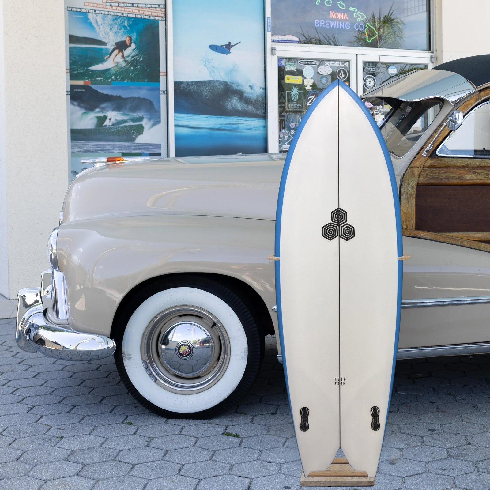 Channel Islands Feb's Fish PU/Poly 5'5 Surfboard - FCS II