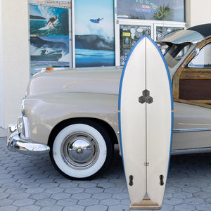 Channel Islands Feb's Fish PU/Poly 5'5 Surfboard - FCS II