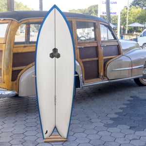 Channel Islands Feb's Fish PU/Poly 6'1 Surfboard - FCS II