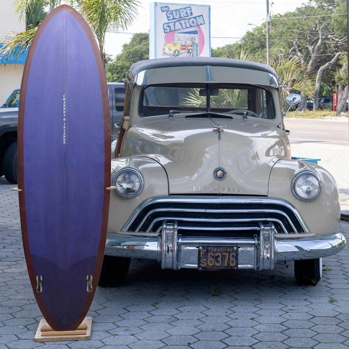 Channel Islands CI Mid Twin PU/Poly 6'3 Surfboard - FCS II