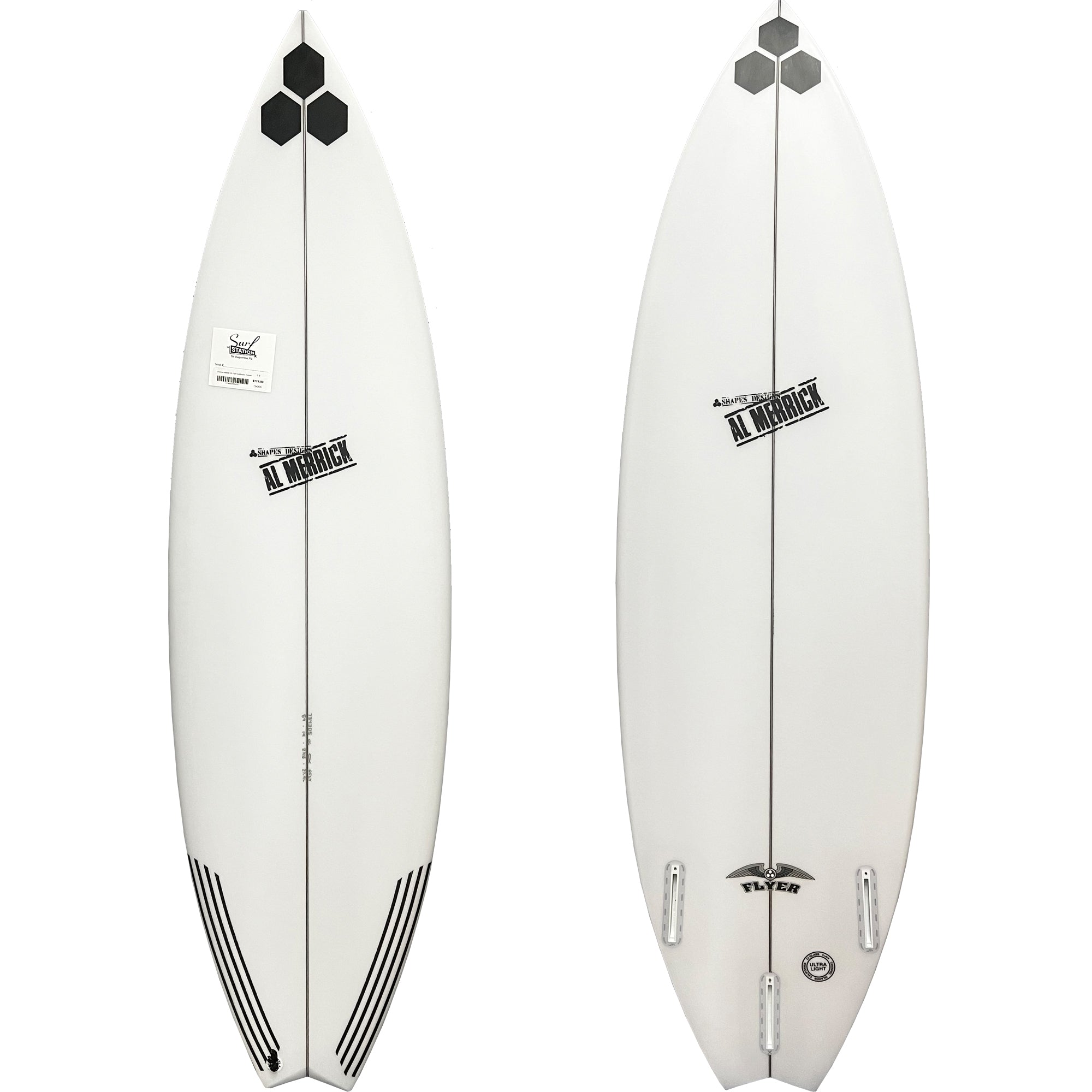 Channel Islands OG Flyer Swallow Surfboard - Futures