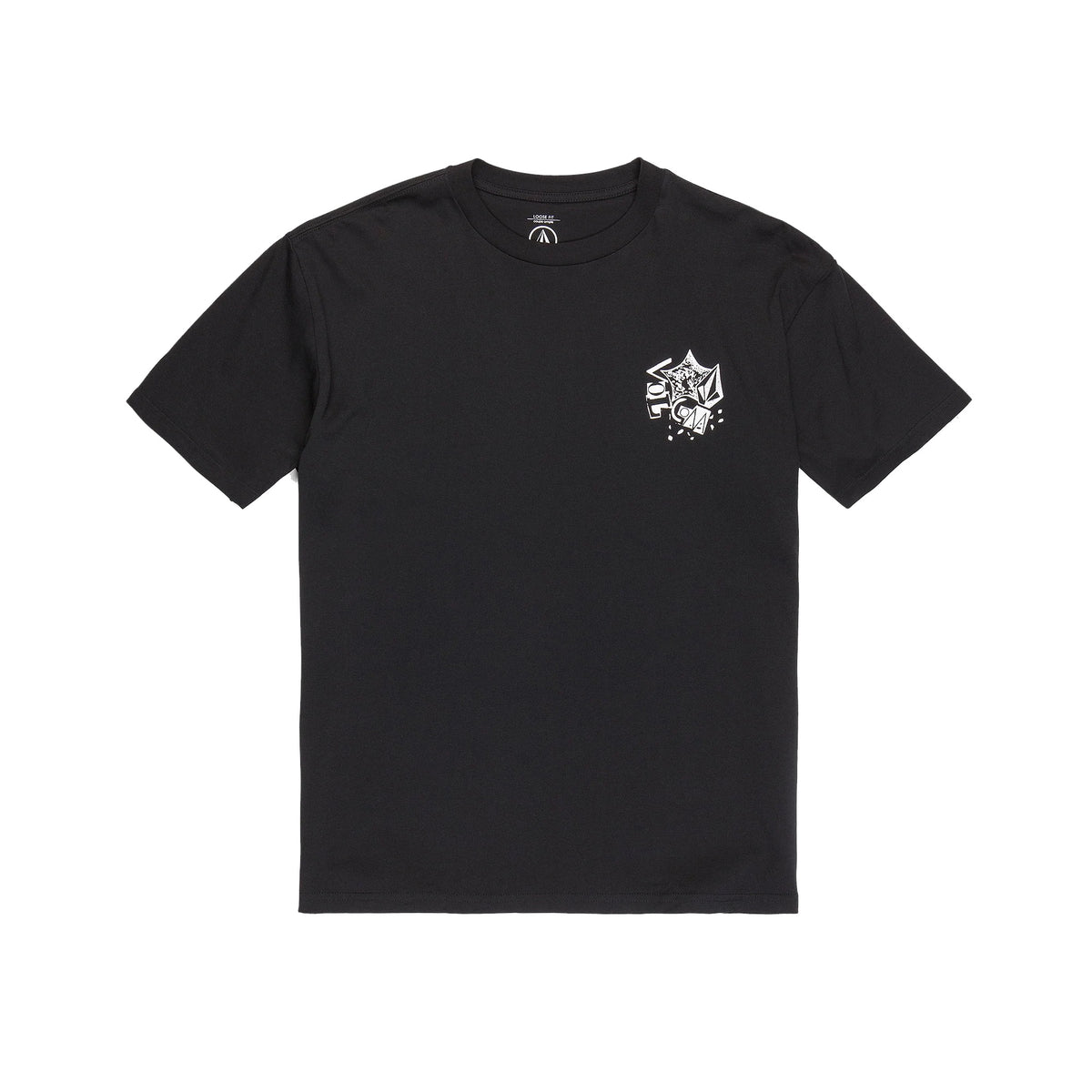 Volcom Concrete Jungle Men's S/S T-Shirt - Black