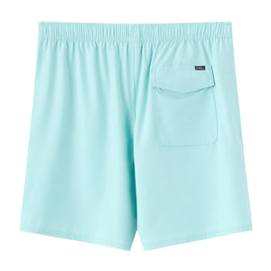O'Neill Lennox Hermosa Solid Volley 17" Men's Boardshorts - Canal Blue