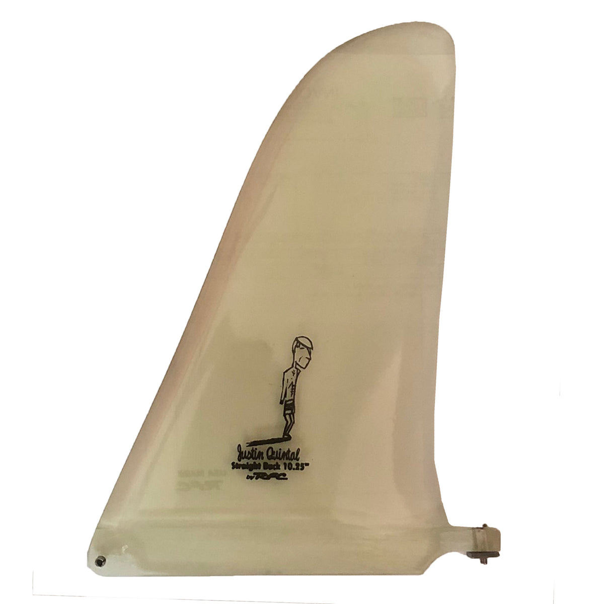 Rainbow Fin Company Justin Quintal Straight Back 10.25" Longboard Fin Surf Station Store