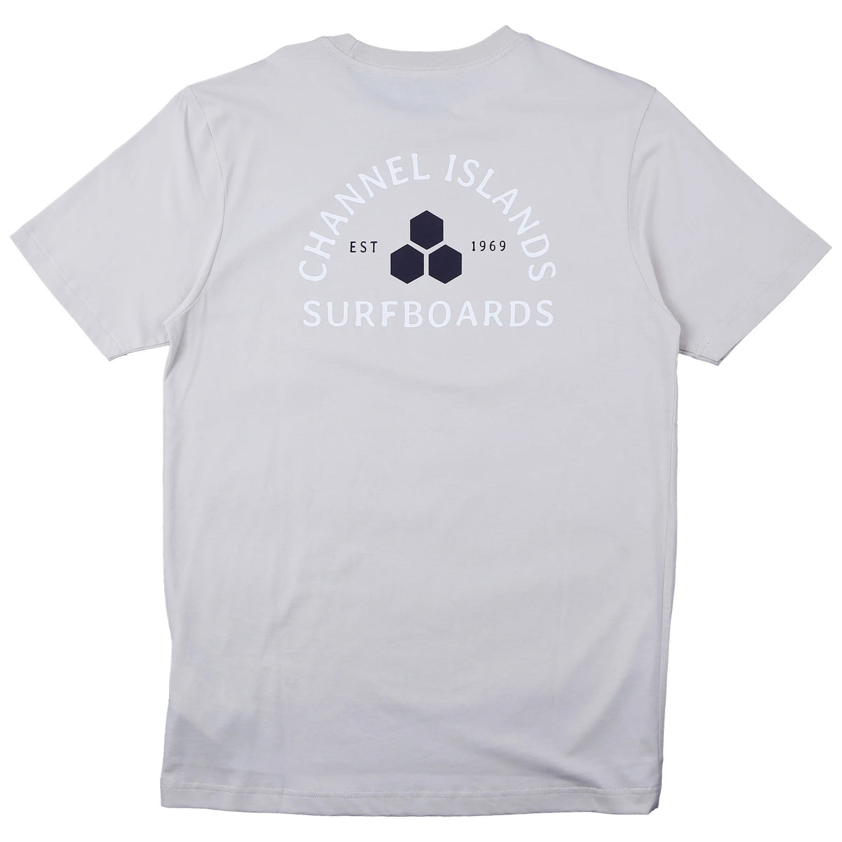Channel Islands Quality Goods Men's S/S T-Shirt - Cloud/Charcoal