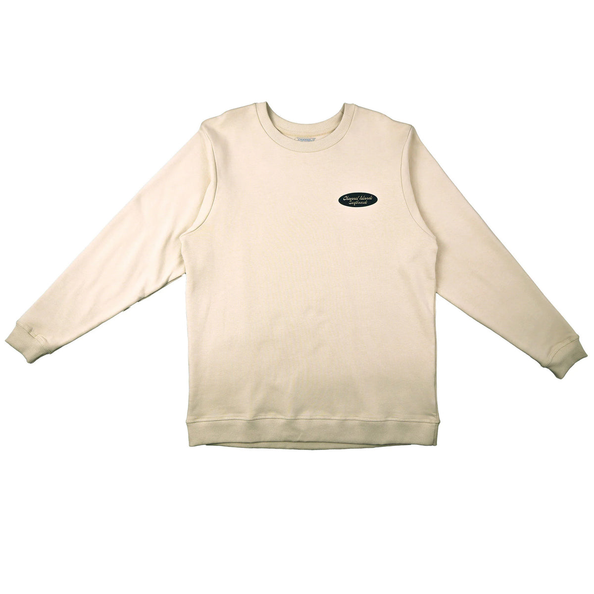 Channel Islands Shapes & Designs Crew Men's L/S Sweater - Cloud