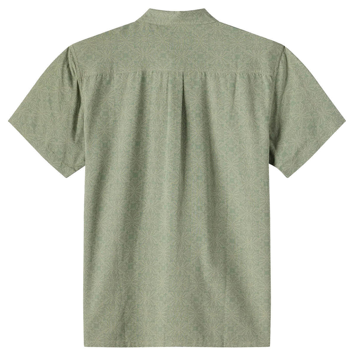 O'Neill O'Riginals Eco Print Standard Men's S/S Dress Shirt - Clover