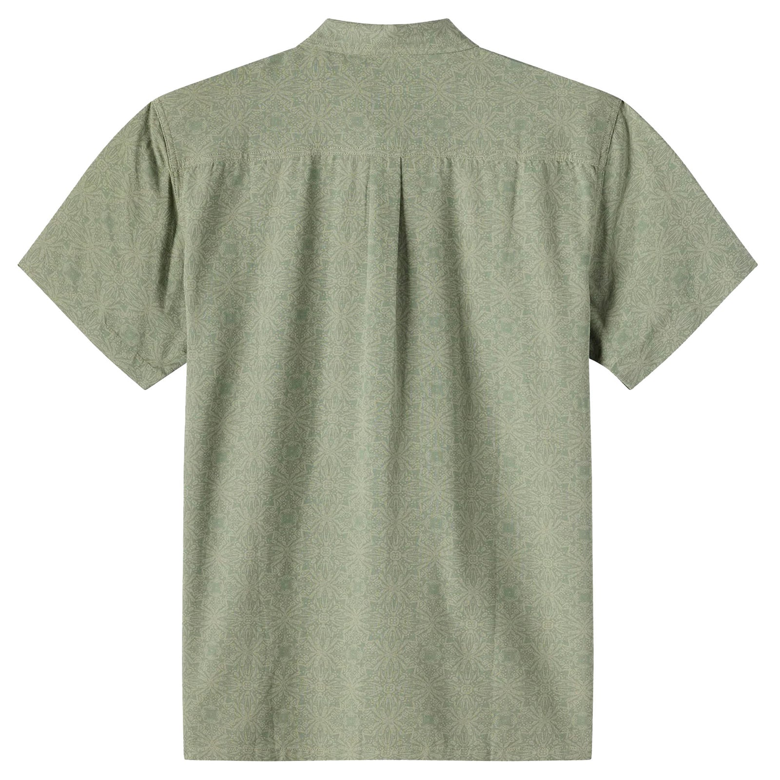 O'Neill O'Riginals Eco Print Standard Men's S/S Dress Shirt - Clover