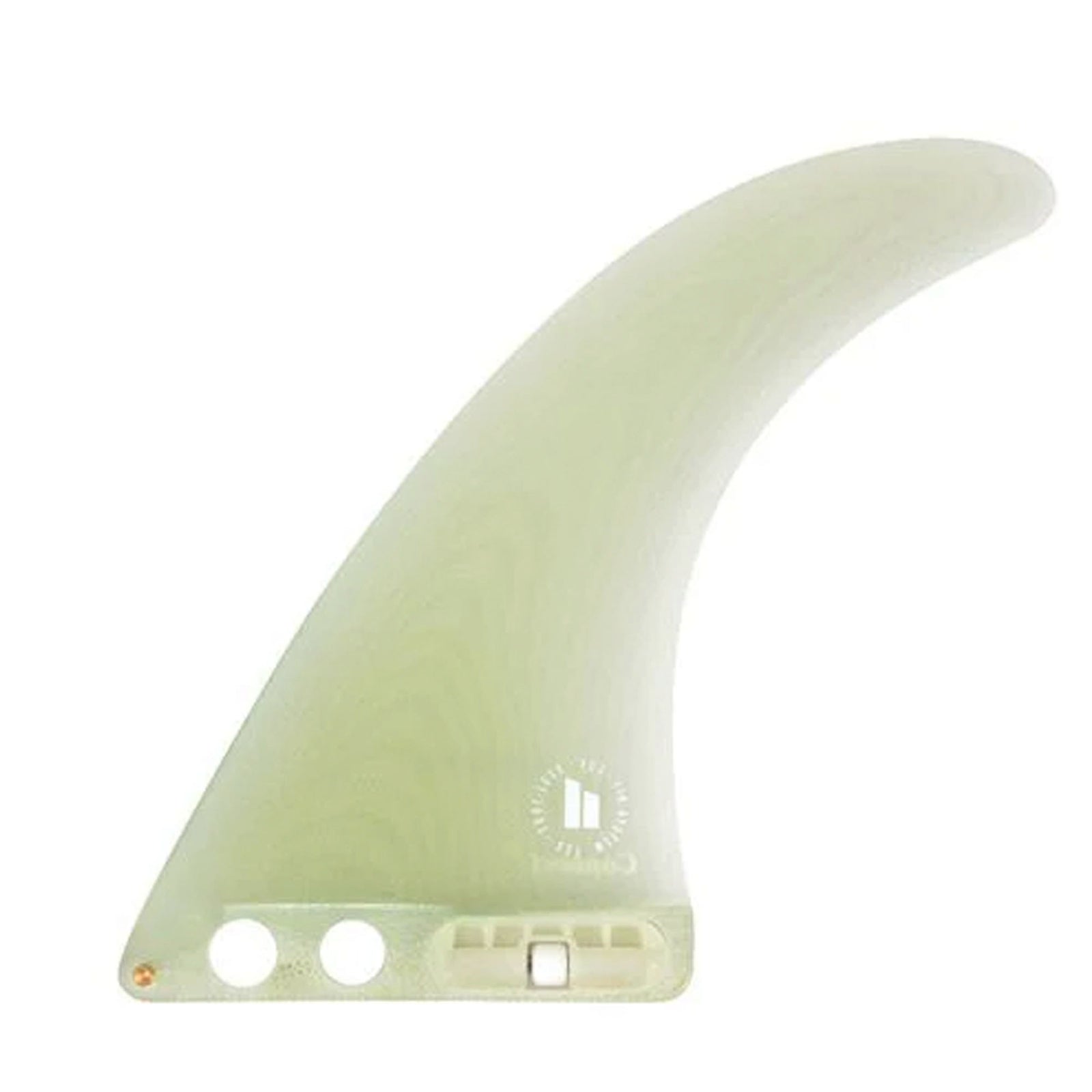 FCS II Connect Performance Glass 6.0" Longboard Fin - Clear
