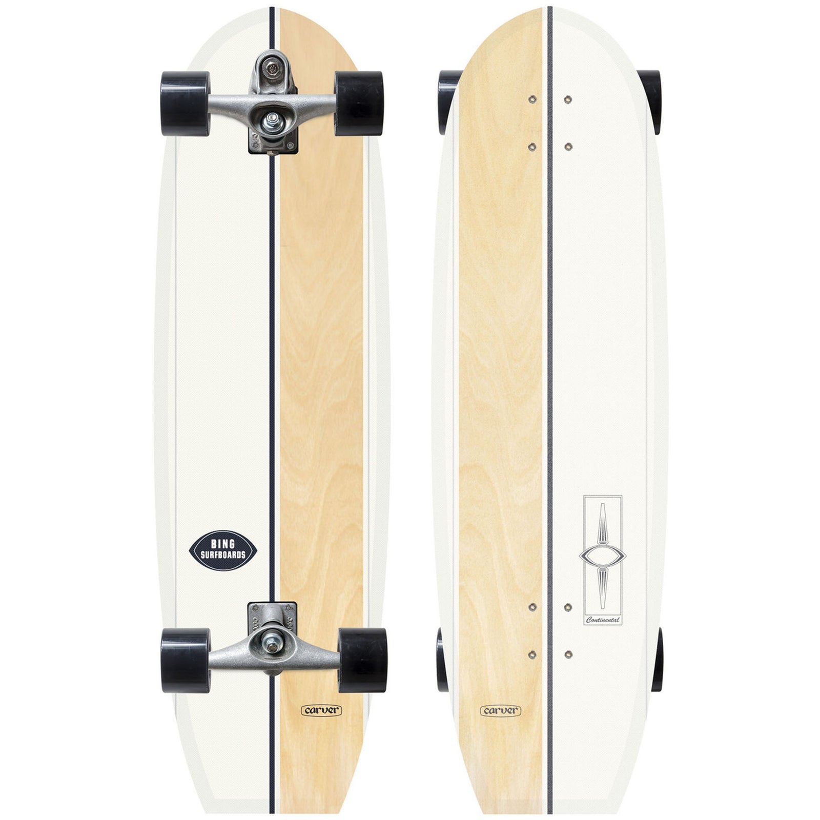 Carver x Bing C7 Continental 37" Surfskate Skateboard