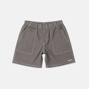 Rhythm Contrast Stitch 19" Men's Walkshorts - Charcoal