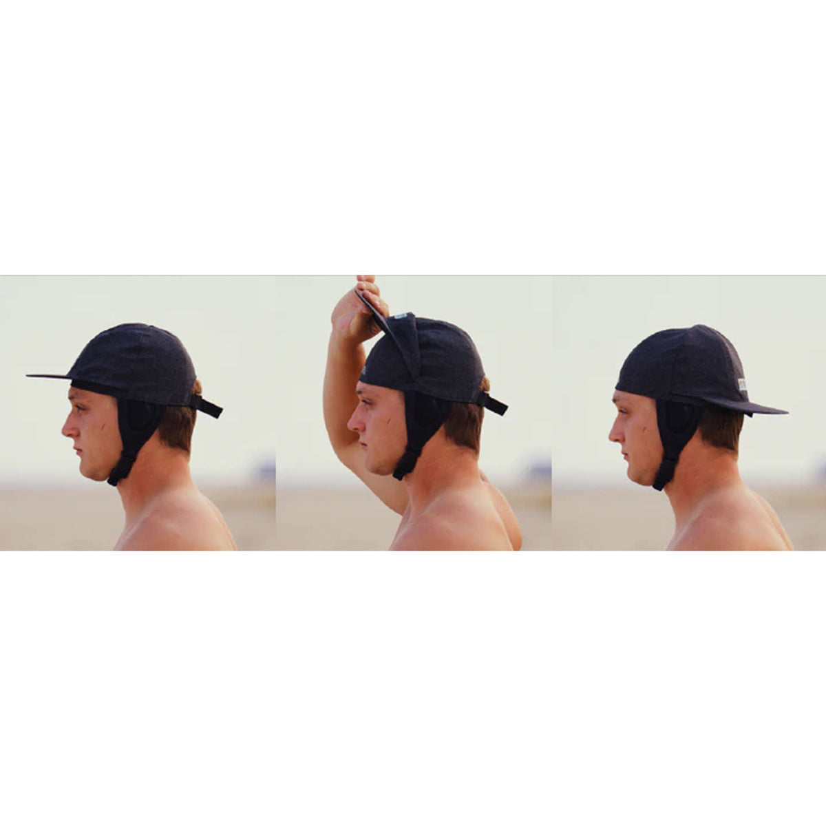 Solite Convertible Water Proof Surf Hat - Grey