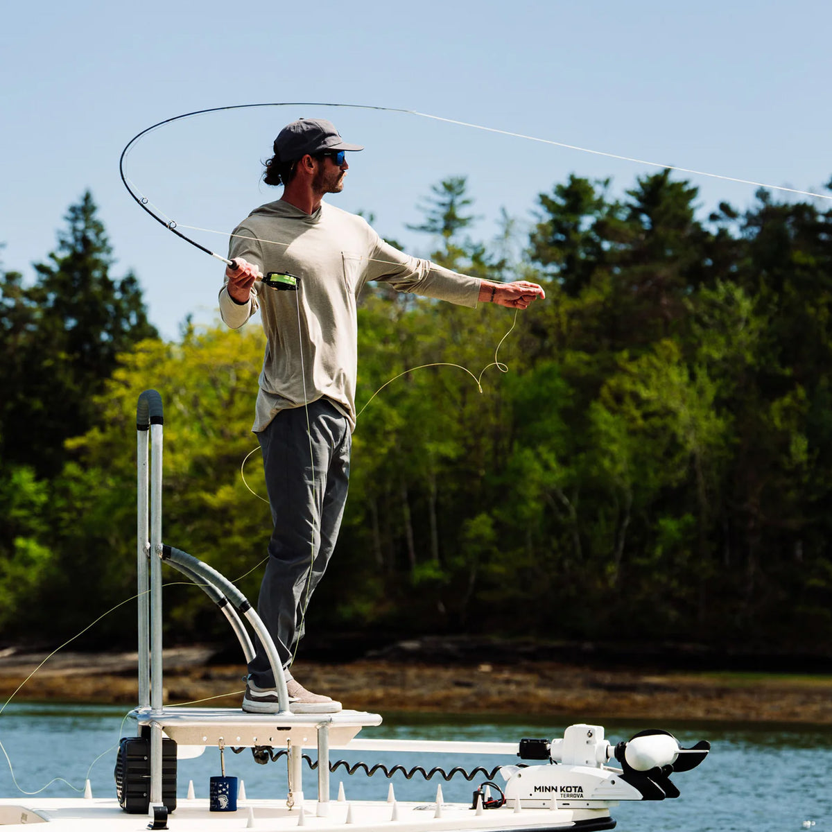 Marsh Wear Buxton HD Men's L/S Hoodie - Coriander Heather