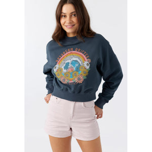 O'Neill Moment Crop Pullover Women's L/S Sweater