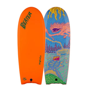 Catch Surf Beater Original 54 Tetsunori Tawaraya Finless Soft Surfboard - Orange