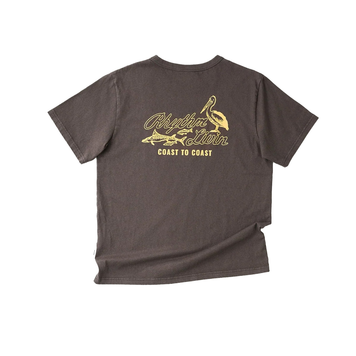 Rhythm C2C Vintage Men's S/S T-Shirt - Vintage Black