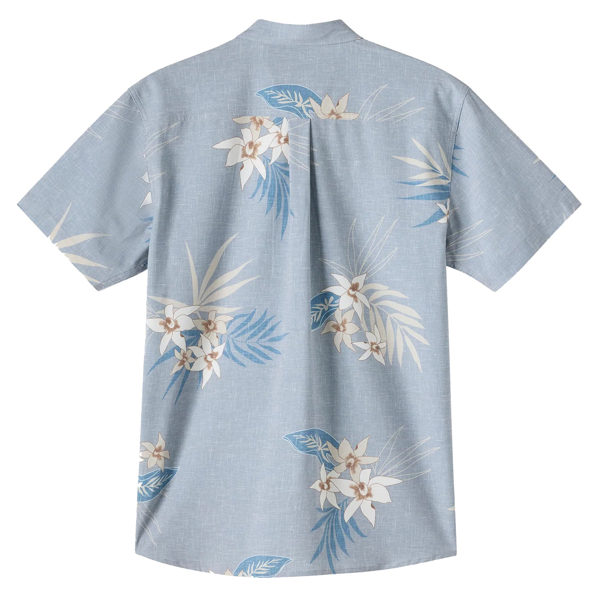 O'Neill TRVLR Upf Traverse Standard S/S Dress Shirt - Light Grey